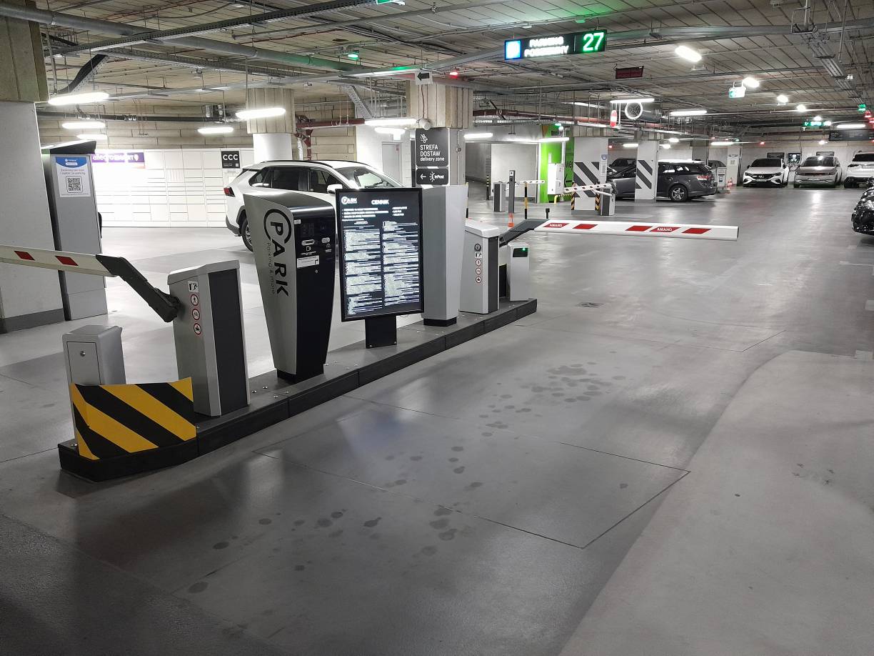 Parking – poziom garażu